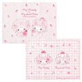 Sanrio 三麗鷗 x DOLLYMIX 美樂蒂 Piano 長方形便當餐巾 40x30cm (夢幻草莓蛋糕)