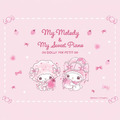 Sanrio 三麗鷗 x DOLLYMIX 美樂蒂 Piano 壓克力造型髮夾2入組 (夢幻草莓蛋糕)_2