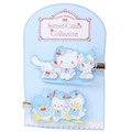 Sanrio 三麗鷗 壓克力造型髮夾2入組 (鮮奶油蛋糕)_3
