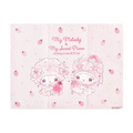 Sanrio 三麗鷗 x DOLLYMIX 美樂蒂 Piano 長方形便當餐巾 40x30cm (夢幻草莓蛋糕)_1
