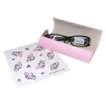 Sanrio 三麗鷗 美樂蒂 眼鏡盒附拭鏡布 (粉茶壺款)_1