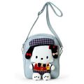 ▲新品特價 Sanrio 三麗鷗 帕恰狗 絨毛造型斜背包 (盛裝打扮 2026角色大賞)