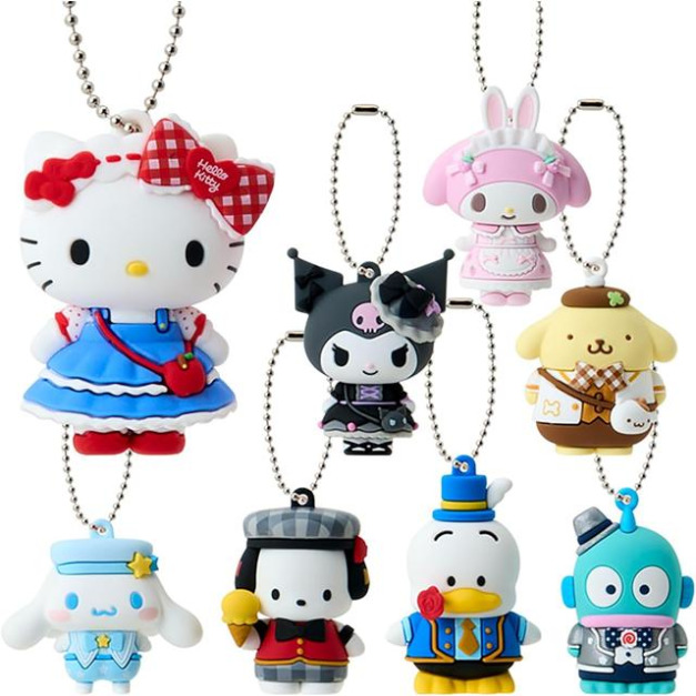 ▲新品特價 Sanrio 三麗鷗 造型公仔吊飾 全套盲盒8入組 (盛裝打扮 2026角色大賞)