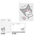 Sanrio 三麗鷗 迷你便條本 (好友款) Kitty 大耳狗 酷洛米 人魚漢頓_3