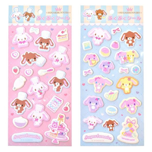 Sanrio 三麗鷗 蜜糖邦尼 立體造型貼紙組 (甜點款)