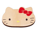 Sanrio 三麗鷗 Hello Kitty 造型木質杯墊 (和風餐具系列)_3