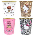 Sanrio 三麗鷗 Hello Kitty 圓形無蓋垃圾桶
