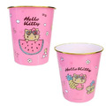 Sanrio 三麗鷗 Hello Kitty 圓形無蓋垃圾桶_2