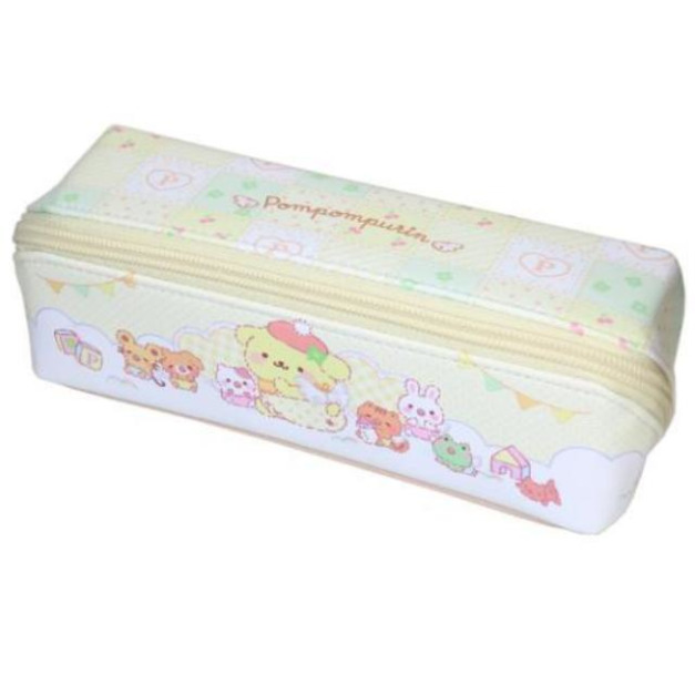 Sanrio 三麗鷗 布丁狗 皮質全開式三角筆袋 (30週年系列)