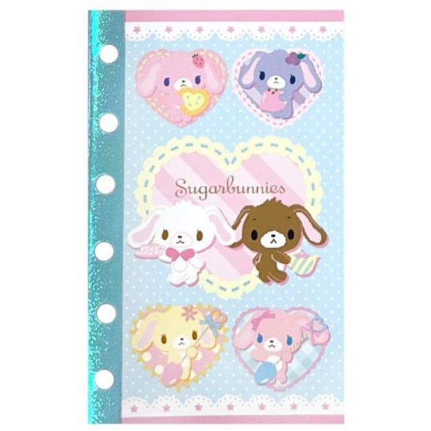 Sanrio 三麗鷗 蜜糖邦尼 6孔活頁本補充頁 (甜點款)