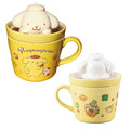 Sanrio 三麗鷗 陶瓷造型馬克杯附蓋 240ml (泡咖啡款) 布丁狗 兔媽媽_1
