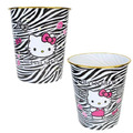 Sanrio 三麗鷗 Hello Kitty 圓形無蓋垃圾桶_4