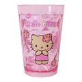 Sanrio 三麗鷗 透明無把壓克力杯 380ml Kitty 大耳狗 酷洛米_2