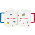 Sanrio 三麗鷗 Patty&Jimmy 陶瓷馬克對杯組 300ml (站姿款)_1