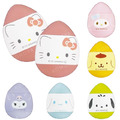 Sanrio 三麗鷗 氣墊小粉撲2入組 (幾何圖款) Kitty 美樂蒂 酷洛米 大耳狗