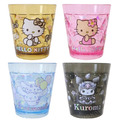 Sanrio 三麗鷗 透明無把壓克力杯 270ml Kitty 大耳狗 酷洛米