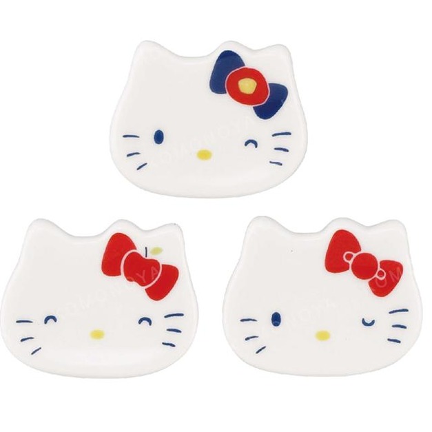Sanrio 三麗鷗 Hello Kitty 陶瓷造型筷架 (和風餐具系列)