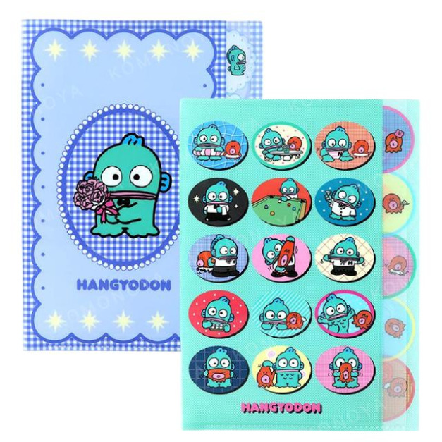Sanrio 三麗鷗 人魚漢頓 A4 5層分類資料夾 (格紋/動作款)