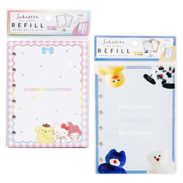 Sanrio 三麗鷗 Mojojojo 貼紙簿補充頁 10頁