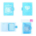 Sanrio 三麗鷗 PVC 6孔活頁貼紙簿 (格紋款) Kitty 美樂蒂 大耳狗 酷洛米_3