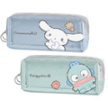 Sanrio 三麗鷗 皮質方形拉鍊筆袋 (好友款) 大耳狗 人魚漢頓