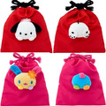 ▲新品特價【現貨+預購】Sanrio 三麗鷗 玩偶造型束口袋 (卡哇伊雜貨舖) Kitty 布丁狗 花小兔 大耳狗_4
