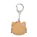 Sanrio 三麗鷗 Hello Kitty 矽膠造型口金零錢包鑰匙圈 (曬黑款)_1