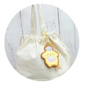 Sanrio 三麗鷗 布丁狗 刺繡造型鑰匙圈 (皇冠/廚師帽款)_3