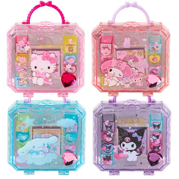 Sanrio 三麗鷗 印章組附造型手提盒 S (2026)