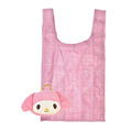 Sanrio 三麗鷗 絨毛玩偶造型環保購物袋 (復古大臉款) Kitty 美樂蒂 帕恰狗 漢頓_2
