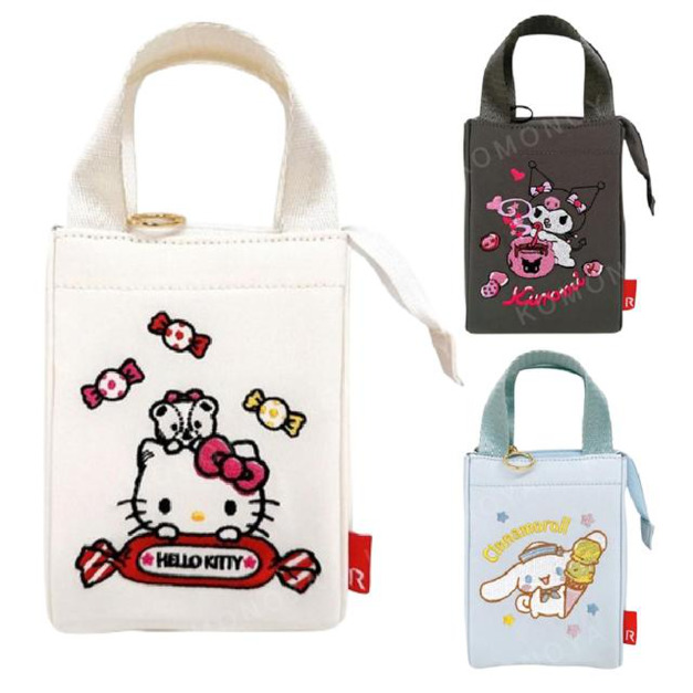 Sanrio 三麗鷗 x ROOTOTE 手提保冷小袋 Kitty 酷洛米 大耳狗