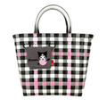 Sanrio 三麗鷗 x ROOTOTE 編織手提袋 (彩色方格款) Kitty 酷洛米 大耳狗_2