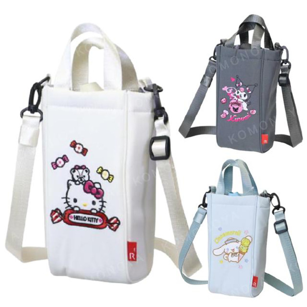 Sanrio 三麗鷗 x ROOTOTE 保冷兩用水壺袋 Kitty 酷洛米 大耳狗