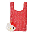 Sanrio 三麗鷗 絨毛玩偶造型環保購物袋 (復古大臉款) Kitty 美樂蒂 帕恰狗 漢頓_1