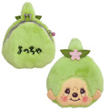 Monchhichi 造型口金零錢包 (抹茶款)_2