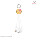 Sanrio 三麗鷗 多功能充電線吊飾 (曬黑大臉款)