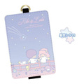Sanrio 三麗鷗 雙子星 皮質票卡套 (冬日星星/柵欄星空款)_2