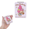 Sanrio 三麗鷗 皮質方形隨身鏡 (曬黑泳衣款) Kitty 美樂蒂 布丁狗_2
