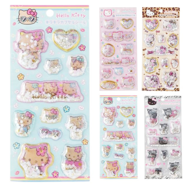 Sanrio 三麗鷗 Hello Kitty 流沙造型貼紙組