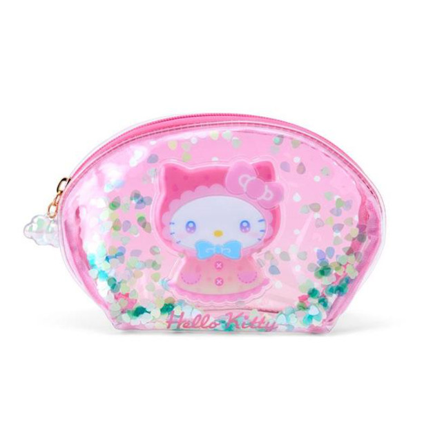 ▲新品特價 Sanrio 三麗鷗 Hello Kitty PVC透明化妝包 (極光雨季系列)