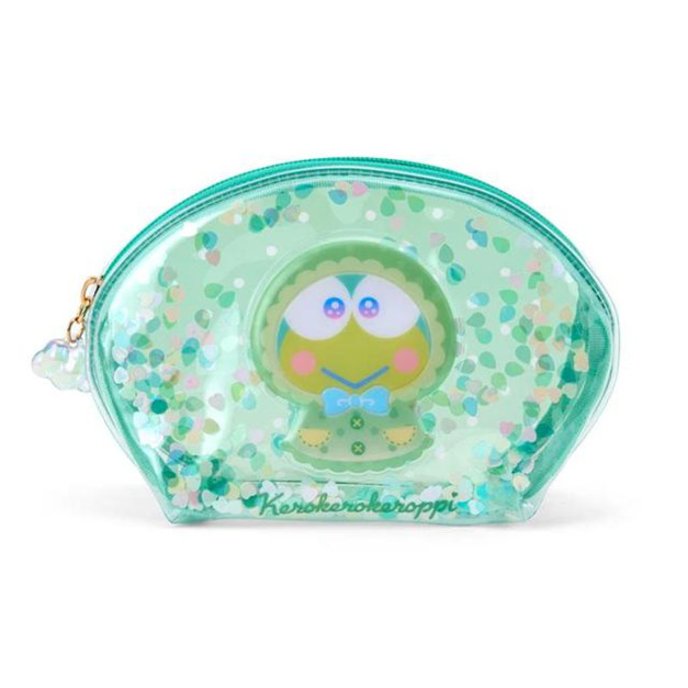 ▲新品特價 Sanrio 三麗鷗 大眼蛙 PVC透明化妝包 (極光雨季系列)