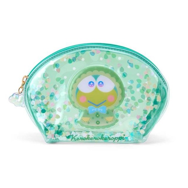 ▲新品特價 Sanrio 三麗鷗 大眼蛙 PVC透明化妝包 (極光雨季系列)