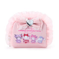 ▲新品特價 Sanrio 三麗鷗大集合 蕾絲造型化妝包 (彩虹偶像系列)