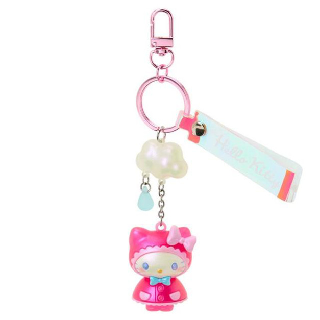 ▲新品特價【預購】Sanrio 三麗鷗 Hello Kitty PVC造型公仔吊飾 (極光雨季系列)