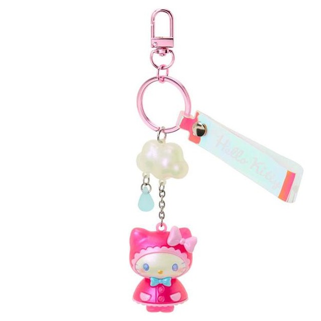 ▲新品特價【預購】Sanrio 三麗鷗 Hello Kitty PVC造型公仔吊飾 (極光雨季系列)