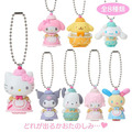 ▲新品特價【預購】Sanrio 三麗鷗大集合 造型公仔吊飾 全套盲盒8入組 (夏日冰淇淋專賣店)