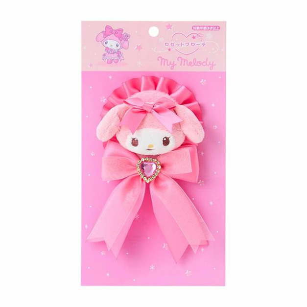 ▲新品特價【預購】Sanrio 三麗鷗 美樂蒂 造型玩偶別針 (彩虹偶像系列)