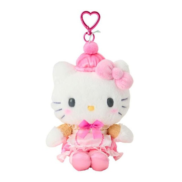 ▲新品特價【預購】Sanrio 三麗鷗 Hello Kitty 絨毛玩偶吊飾 (夏日冰淇淋專賣店)