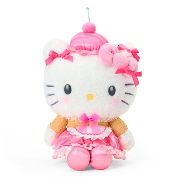 ▲新品特價【預購】Sanrio 三麗鷗 Hello Kitty 絨毛玩偶娃娃 (夏日冰淇淋專賣店)