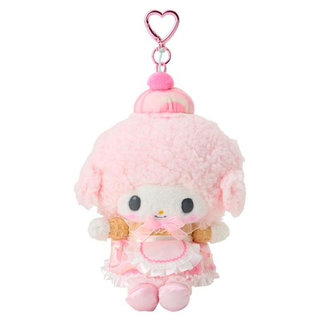 ▲新品特價【預購】Sanrio 三麗鷗 Piano 絨毛玩偶吊飾 (夏日冰淇淋專賣店)